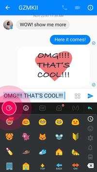 Love TouchPal Boomtext - Creat GIF 2 تصوير الشاشة