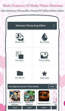 Shimmer Photoshop Effect Editor screenshot 1