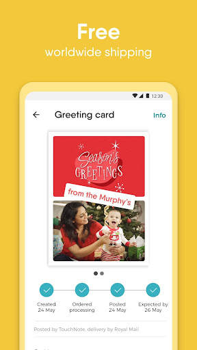 TouchNote | Personalised Cards screenshot 5