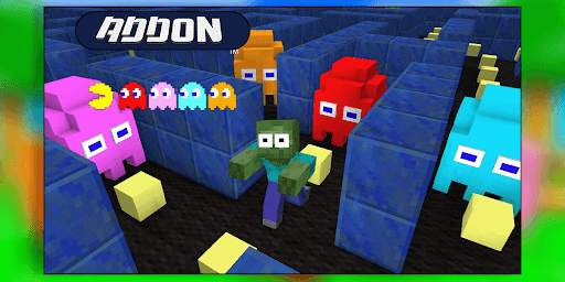 PAC-MAN Mod For Minecraft screenshot 1