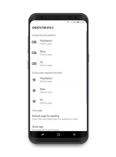 Cheats for GTA 5 on PS/XBOX/PC screenshot 1