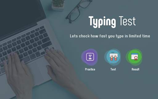 Typing Speed Test : Increase Typing Skills screenshot 1