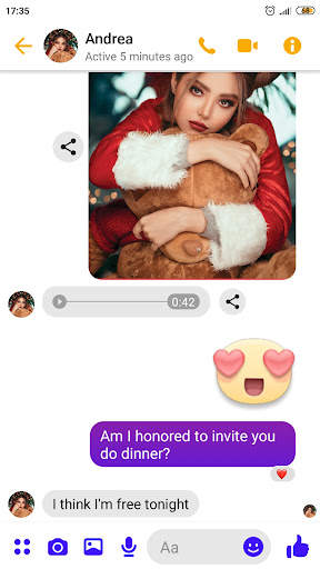 Fake chat, video call prank screenshot 4