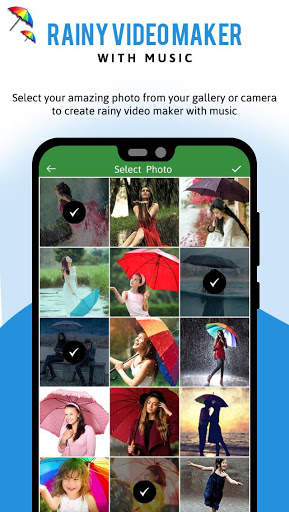 Rainy Video Maker with Music screenshot 1