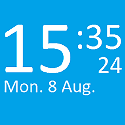 Simple Clock Widget with Seconds icon