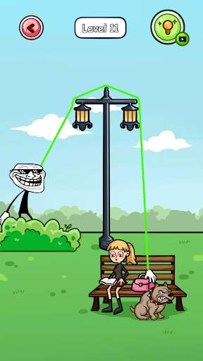 Thief Troll solve steal puzzle screenshot 7