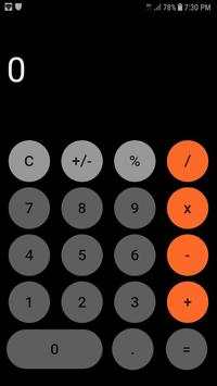 iOS Calculator скриншот 1