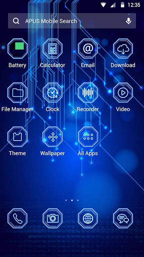 ERA-APUS Launcher theme screenshot 2