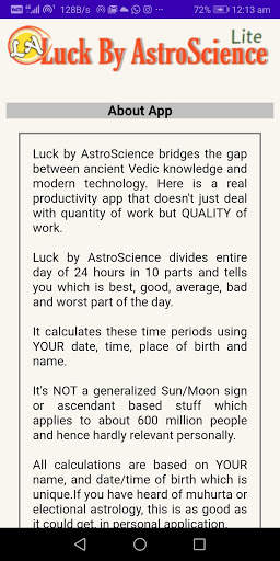 Luck by AstroScience (Lite) screenshot 8