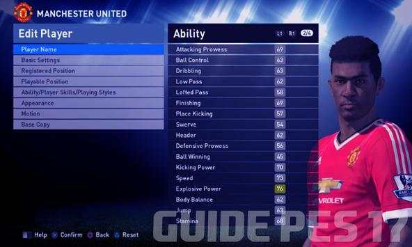 Guide: PES 17 screenshot 1