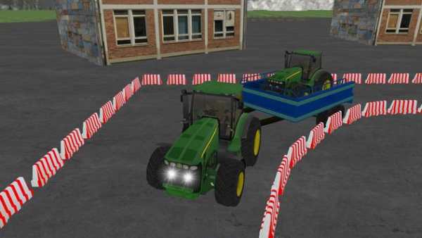 US Tractor Parking 3D - Simulation Game 2017 screenshot 2