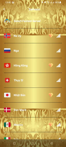 Golden VPN screenshot 3