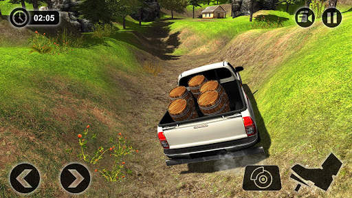 Offroad Hilux Pickup Truck Driving Simulator screenshot 12