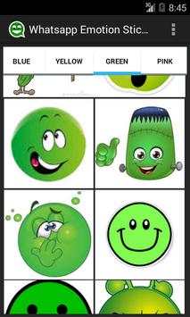 Emotion Color Sticker Whatsapp screenshot 2
