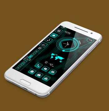 High tech Strip Launcher - futuristic UI screenshot 2