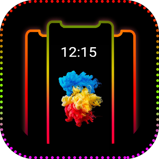 Edge Lighting - Rounded Colors Borders Lighting icon