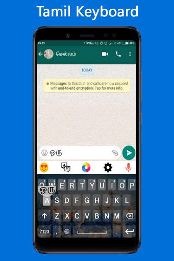 Tamil Voice Typing Keyboard -தமிழ் குரல் விசைப்பல screenshot 1