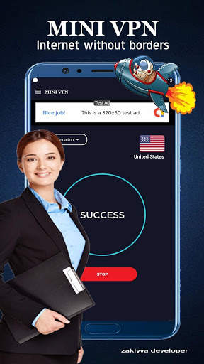 Mini VPN - Secure Free VPN & Unlimited Proxy screenshot 2
