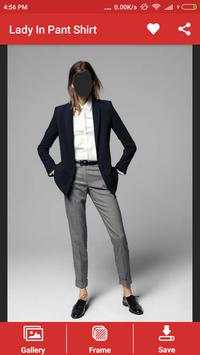 Lady in Pant Shirt Photo Montage screenshot 1