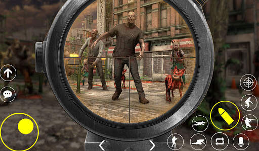 Penembak Zombie Angkatan Udara: Invasi Mati screenshot 7