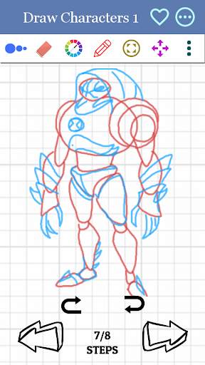 How to Draw Ben Ten Aliens screenshot 6