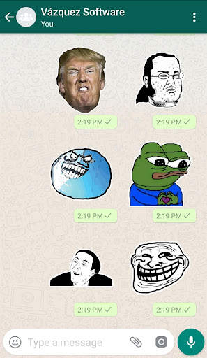 WAStickerApps Memes screenshot 4