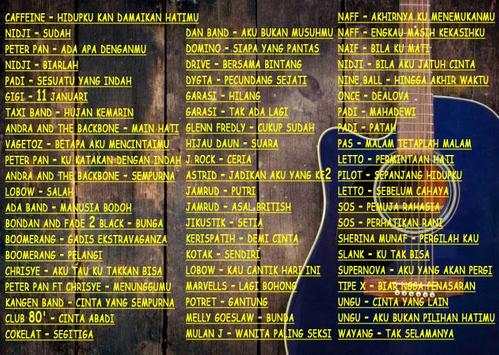 Kumpulan Lagu Band dan Pop Indo Terpopuler Th 2000 screenshot 2