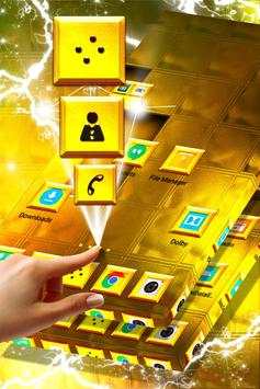 Classy Gold Launcher Theme screenshot 1