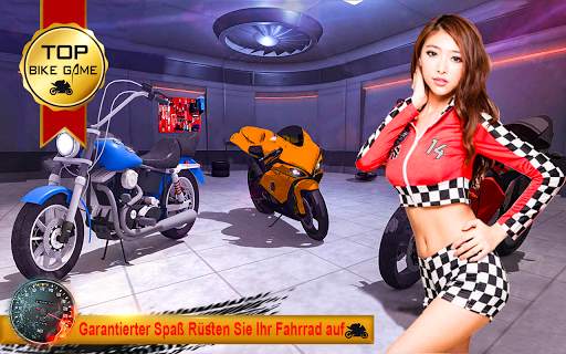 Tod Moto Fahrrad Rennen - Motorrad Rennen Spiele screenshot 1