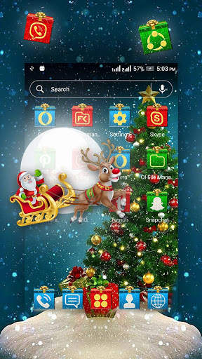 Christmas Tree Launcher Theme screenshot 2