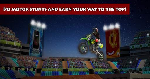 3D Motor Bike Stunt Mania screenshot 9