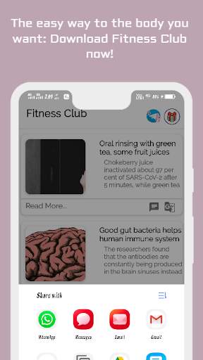 Fitness Goal-Daily Fitness Update screenshot 1