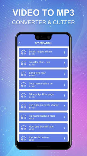 Video Me Se Ringtone - Video To Mp3, Audio Cutter screenshot 5