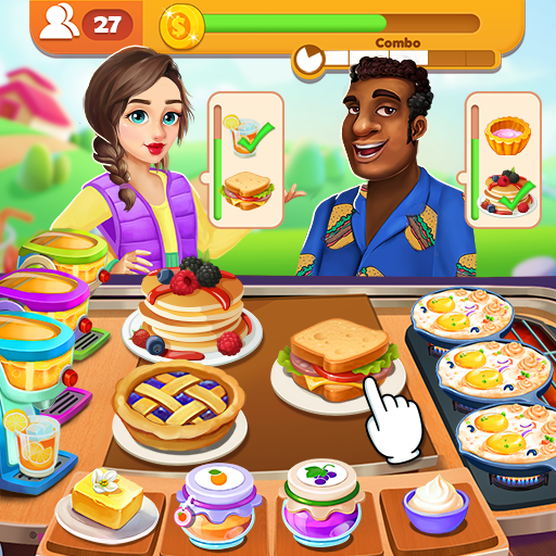 Restaurant Fever Cooking Games أيقونة