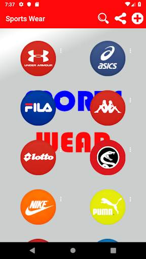 Sportswear Shopping screenshot 1