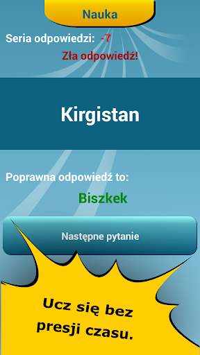 Stolice Państw Świata Quiz screenshot 7