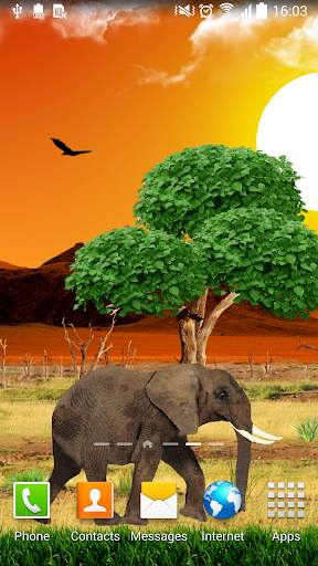 Safari Live Wallpaper screenshot 2