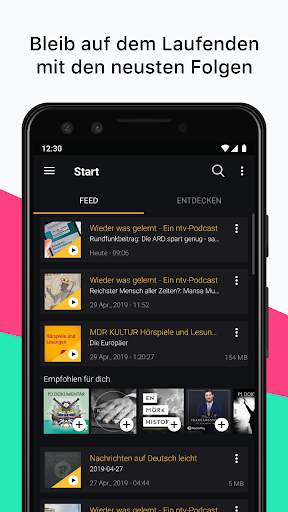 Acast – Podcast Player screenshot 1