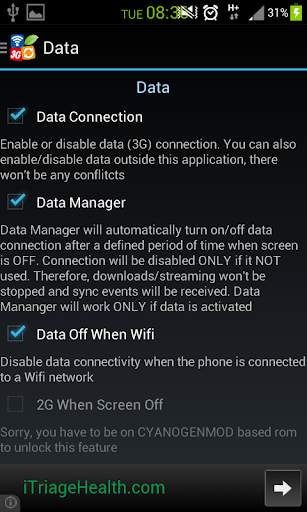 CleverConnectivity  +++Battery screenshot 3