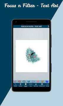 Focus n Filter - Text Art screenshot 5