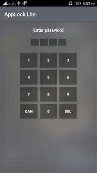AppLock Lite screenshot 1