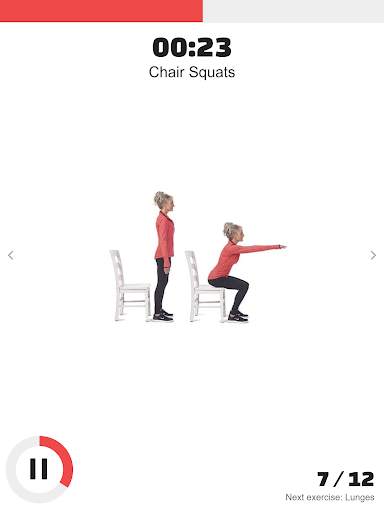 Exercise Plan for Seniors screenshot 8