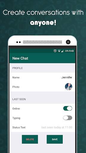 Fake Chat Maker - WhatsMessage screenshot 3