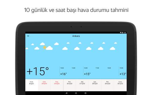Yandex Hava Durumu screenshot 7