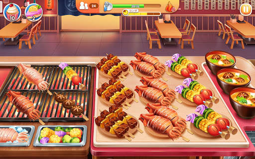 グルメストリート: 私の食堂物語シリーズ料理 ゲーム screenshot 9