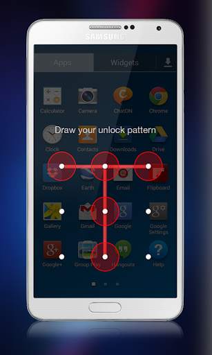 Transparent Pattern Lock screenshot 6