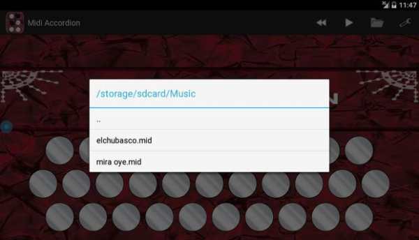 Midi Accordion Free screenshot 6