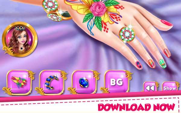 Princess Nail Caring 8 تصوير الشاشة