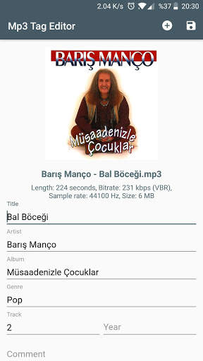 Mp3 Tag Editor screenshot 2
