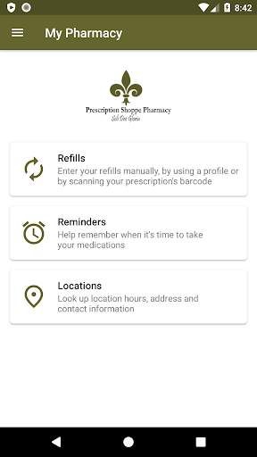 Prescription Shoppe Pharmacy screenshot 1